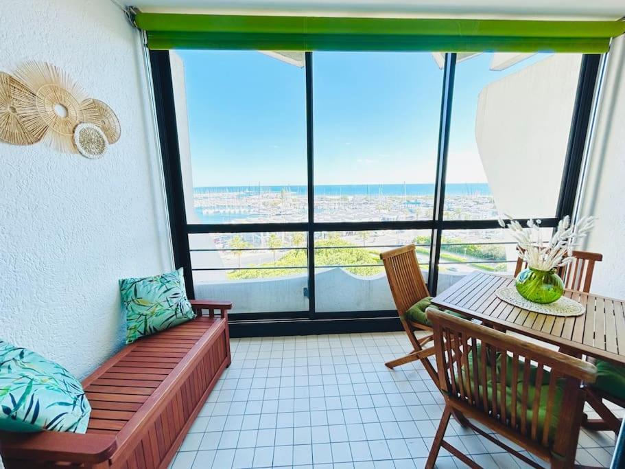 Studio Chic & Cosy Vue Mer, Clim, Parking La Grande Motte Exterior foto