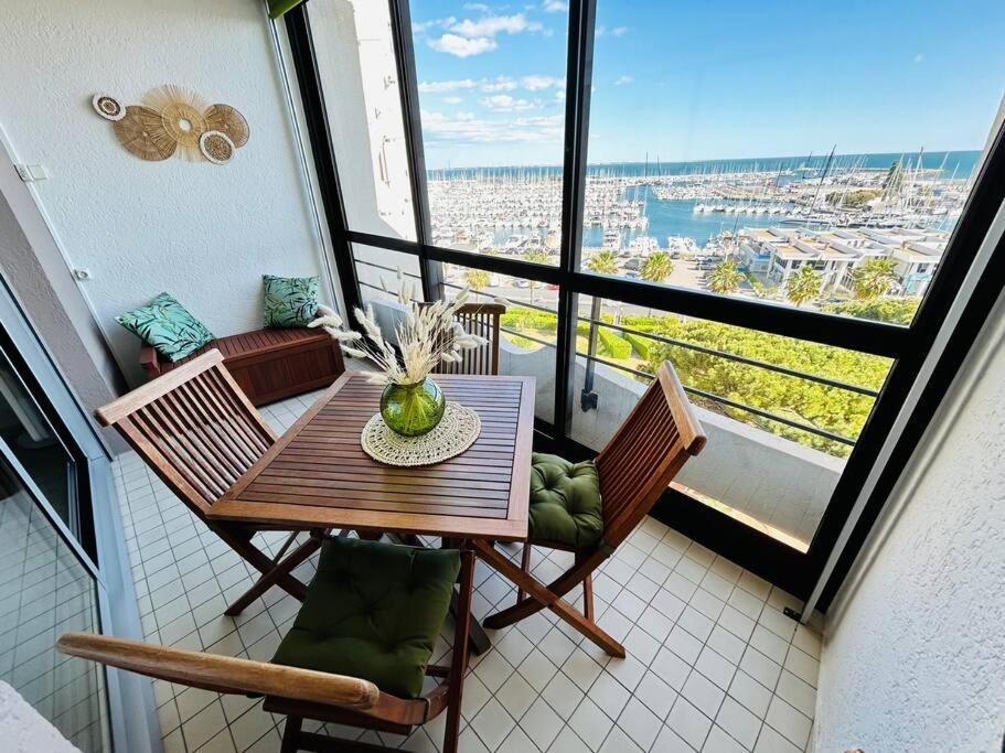 Studio Chic & Cosy Vue Mer, Clim, Parking La Grande Motte Exterior foto