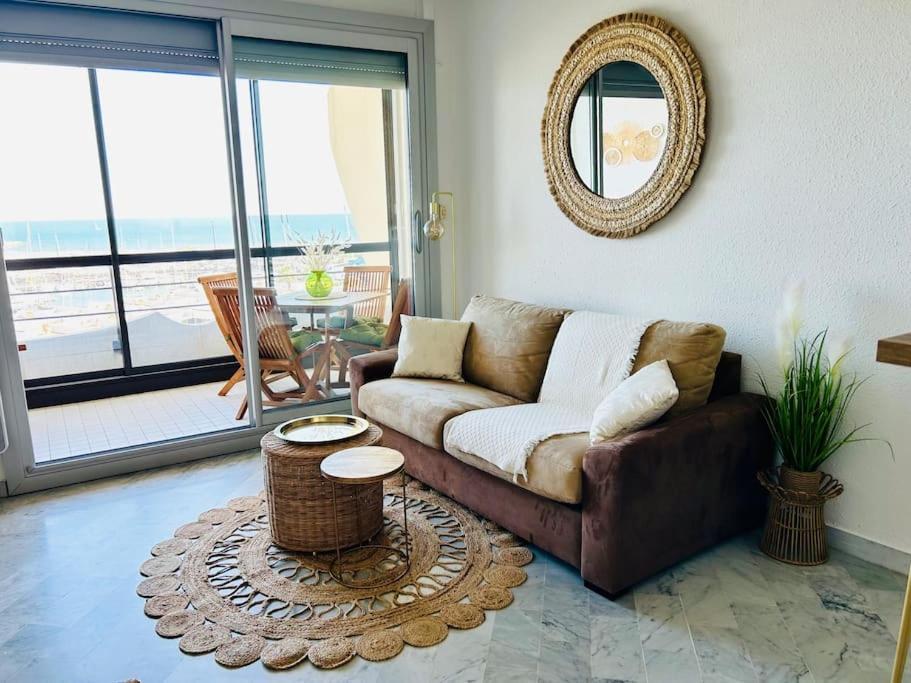 Studio Chic & Cosy Vue Mer, Clim, Parking La Grande Motte Exterior foto