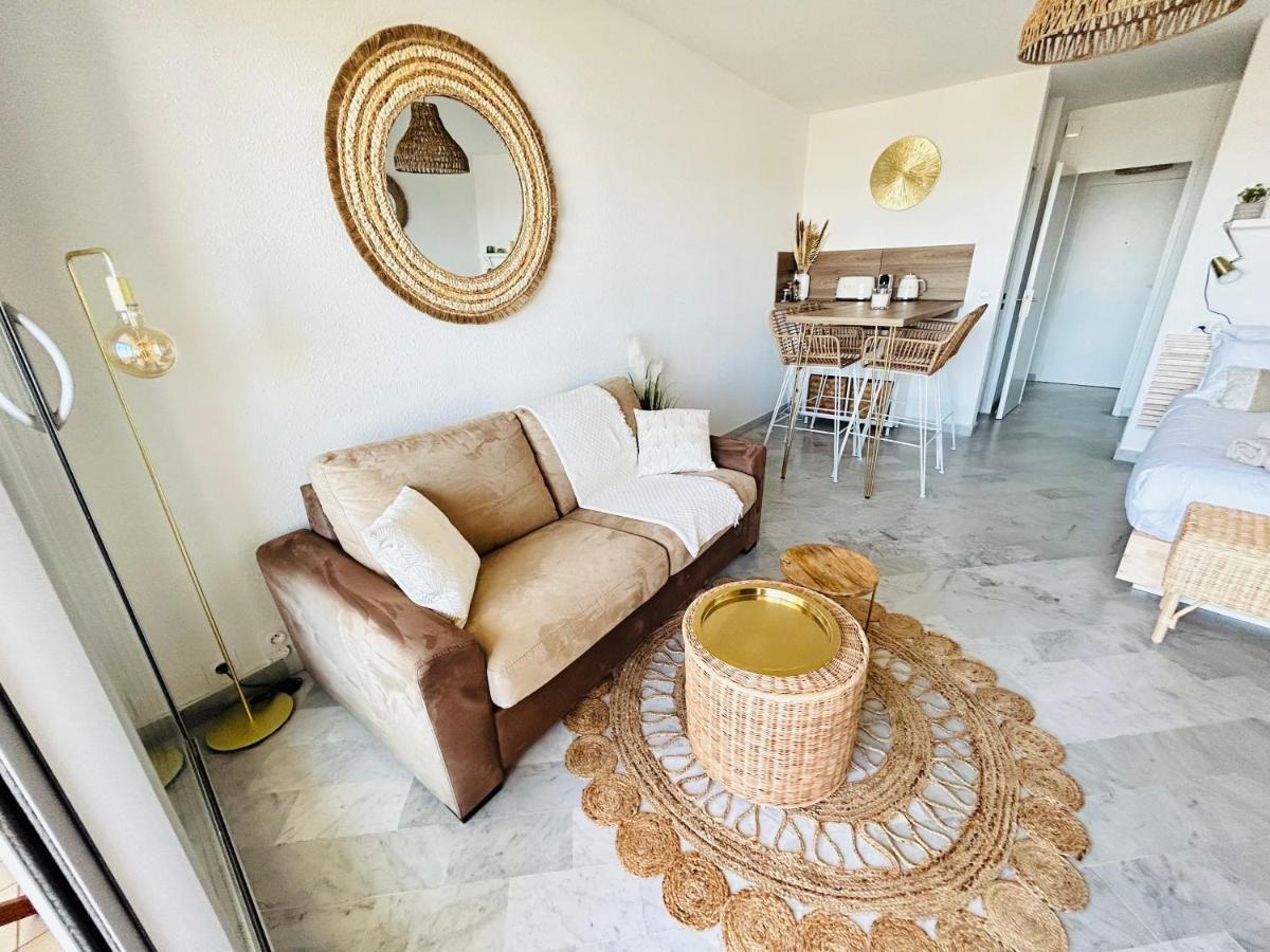 Studio Chic & Cosy Vue Mer, Clim, Parking La Grande Motte Exterior foto