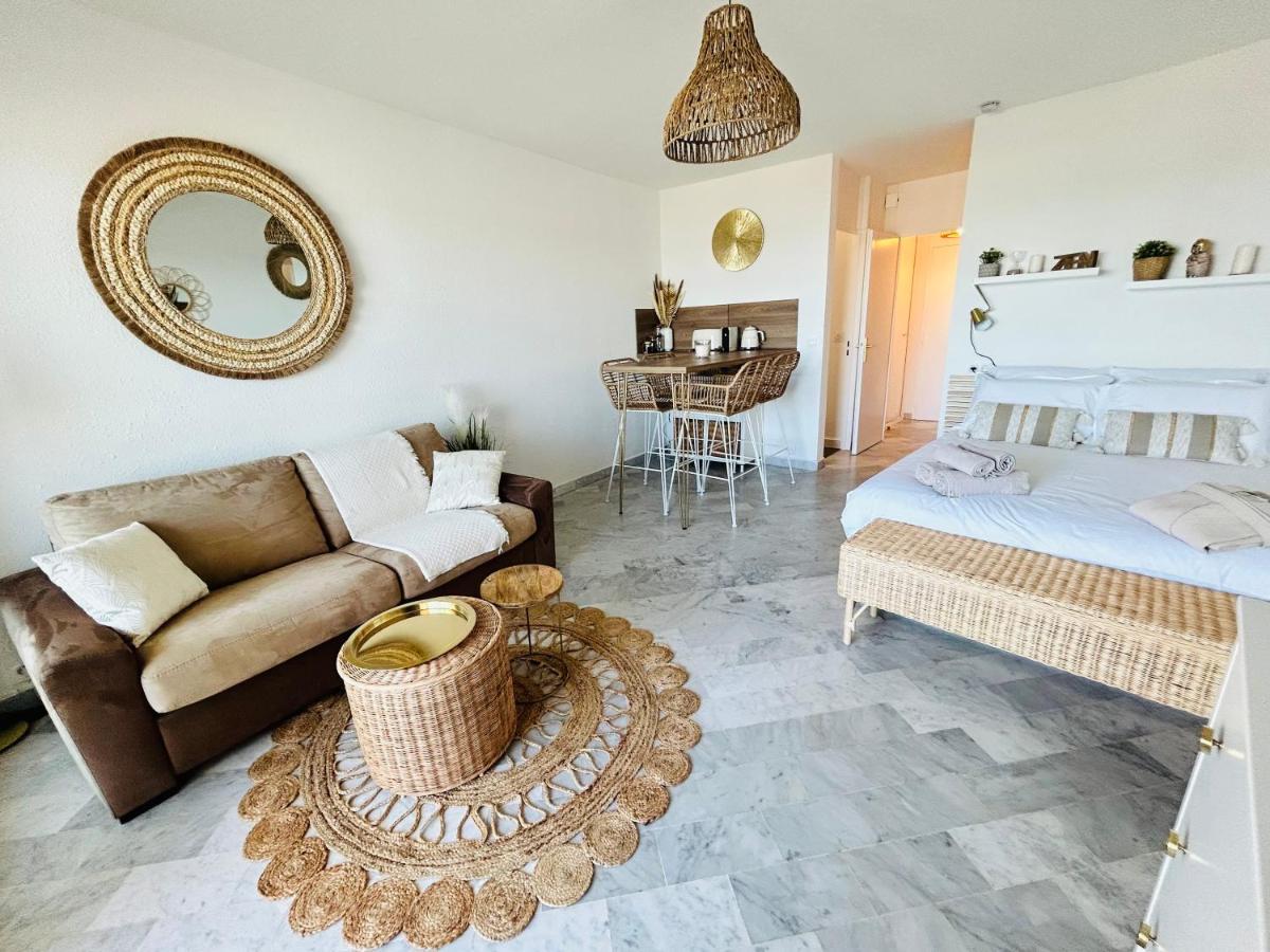 Studio Chic & Cosy Vue Mer, Clim, Parking La Grande Motte Exterior foto